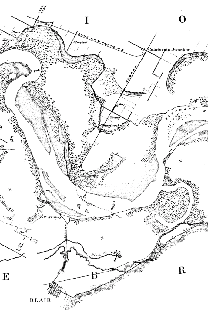 1879 River Map