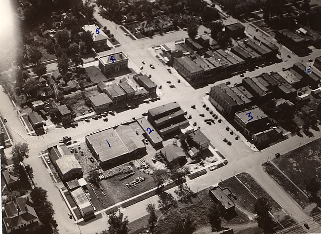 1950s Aerial View